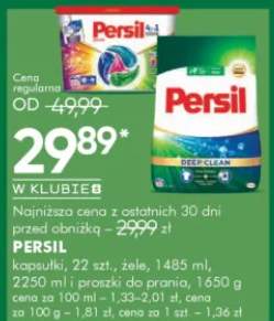 kapsułki do prania