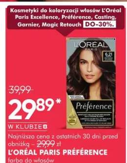 Farba do włosów Préférence