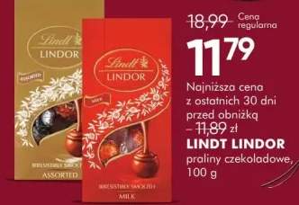 Praliny czekoladowe Lindt Lindor