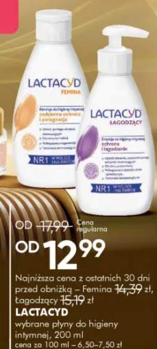 Płyn do higieny intymnej lagodząca femina