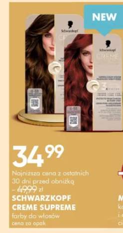 Farby do włosów creme supreme