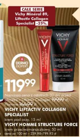 Krem przeciwzmarszczkowy homme structure force