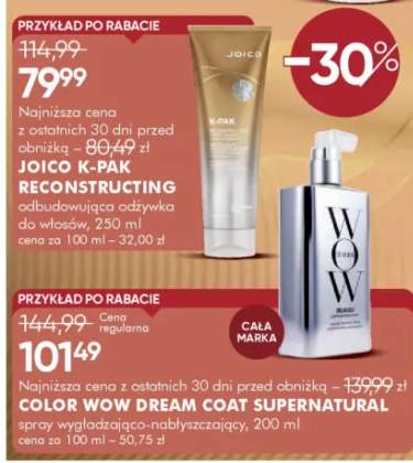 Odbudowująca odżywka do włosów