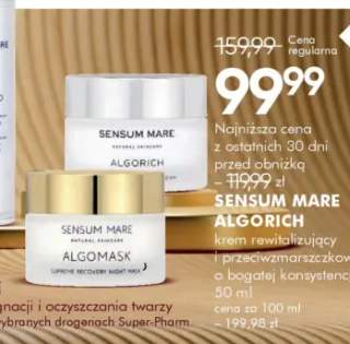 Krem rewitalizujący przeciwzmarszczkowy o bogatej konsystencji