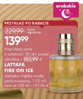 Perfumy damsko-męska woda perfumowana Fire On Ice