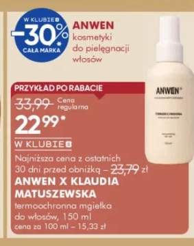 Termoochronna mgiełka do włosów Matuszewska