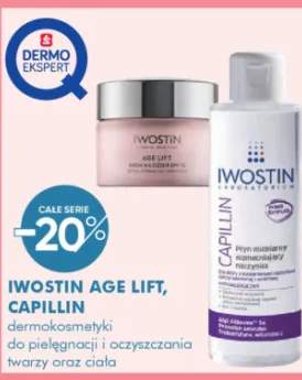 Dermokosmetyki do pielęgnacji i oczyszczania twarzy oraz ciała Iwostin Age Lift, Capillin