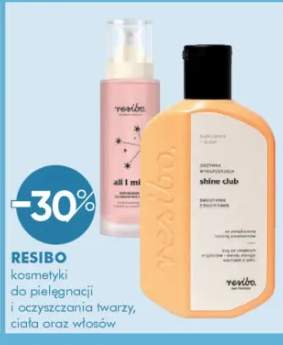 Kosmetyki do pielęgnacji i oczyszczania twarzy, ciała oraz włosów Resibo