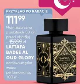 Damska-męska woda perfumowana Badee Al Oud Glory