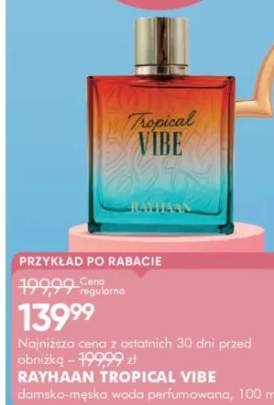 Damsko-męska woda perfumowana Rayhaan Tropical Vibe