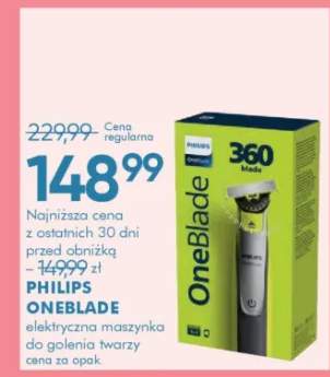 Elektryczna maszynka do golenia twarzy Oneblade