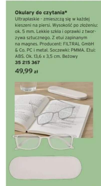 okulary do czytania