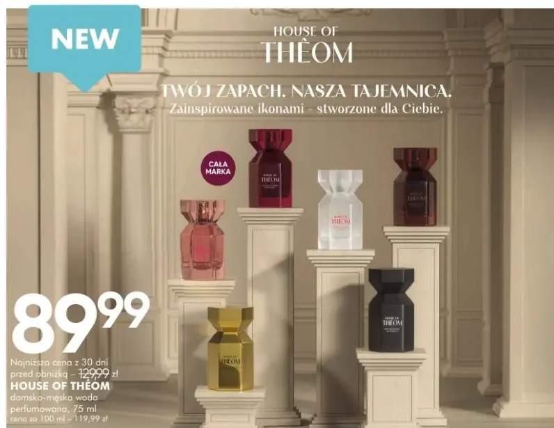 Perfumy damsko-męskie woda perfumowana