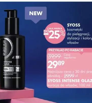 Kuracja do włosów Intense Glaze