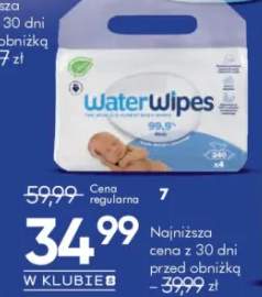 Chusteczki nawilżane WaterWipes