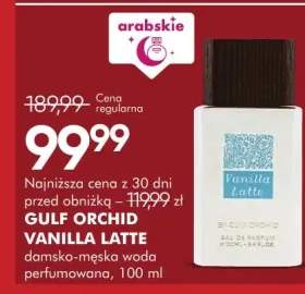 Woda perfumowana damsko-męska Gulf Orchid Vanilla Latte 100ml