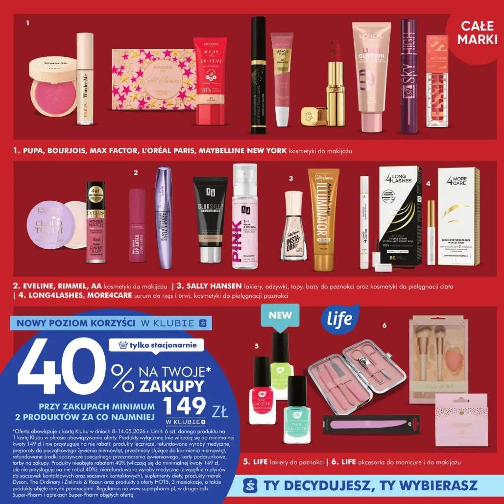 Kosmetyki do makijażu Maybelline New York