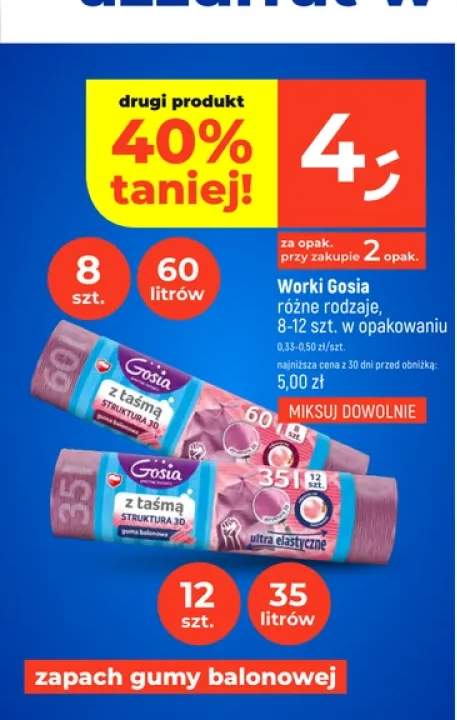 worki na śmieci