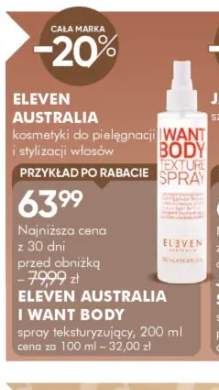 Spray teksturyzujący ELEVEN AUSTRALIA I WANT BODY 200ml