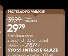 Kuracja do włosów SYOSS INTENSE GLAZE