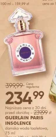 Damska woda toaletowa GUERLAIN PARIS INSOLENCE