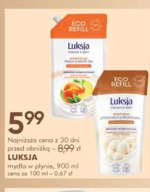 Mydła w płynie LUKSJA