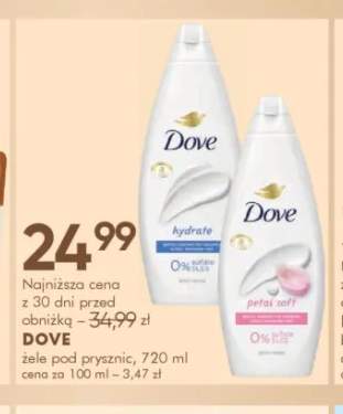 Żele pod prysznic DOVE