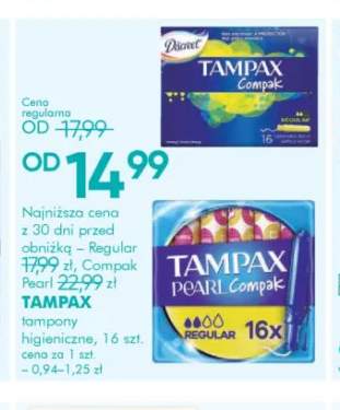 Tampony higieniczne TAMPAX