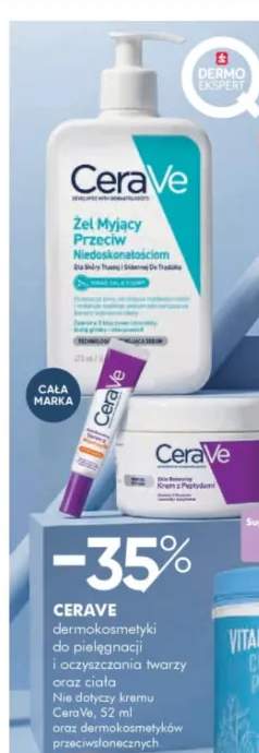 Dermokosmetyki do pielęgnacji i oczyszczania twarzy oraz ciała CERAVE