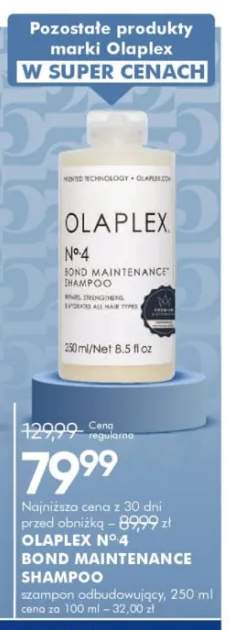 Szampon odbudowujący OLAPLEX No.4 Bond Maintenance Shampoo