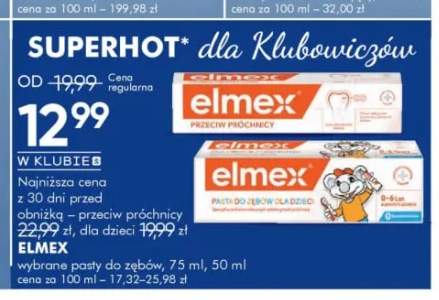 Pasta do zębów ELMEX przeciw próchnicy