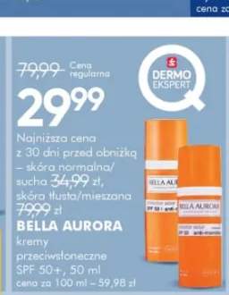Krem przeciwsłoneczny BELLA AURORA