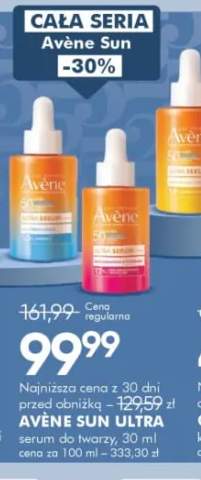 Serum do twarzy AVÈNE SUN ULTRA