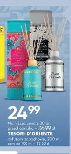 Dyfuzor zapachowy TESORI D'ORIENTE Ayurveda