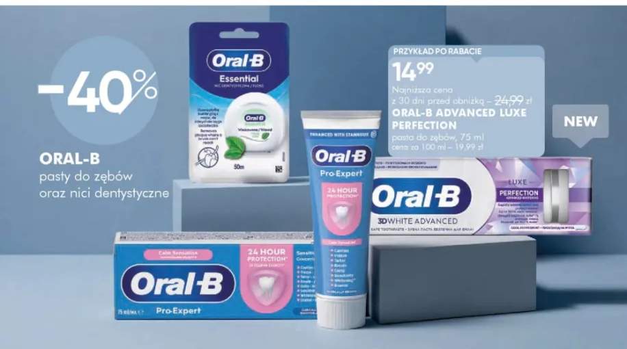 Pasta do zębów Oral-B Advanced Luxe Perfection