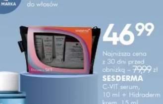 Zestaw SESDERMA C-VIT serum 10ml + Hidraderm krem 15ml + Reti-Age krem 10ml + Acglicolic ampułki 1,5ml, C-VIT ampułka 1,5ml