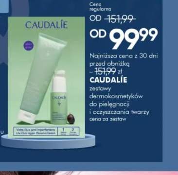 Zestawy dermokosmetyków do pielęgnacji i oczyszczania twarzy CAUDALÍE