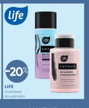 Zmywacz do lakieru hybrydowego Life