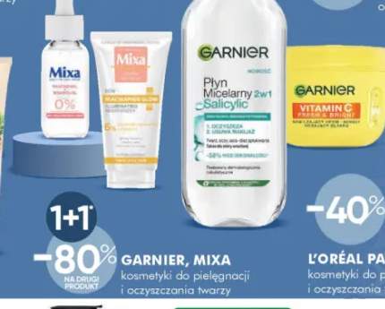 Kosmetyki do pielęgnacji i oczyszczania twarzy GARNIER, MIXA