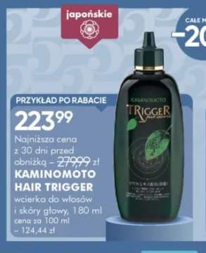 Wcierka do włosów i skóry głowy KAMINOMOTO Hair Trigger