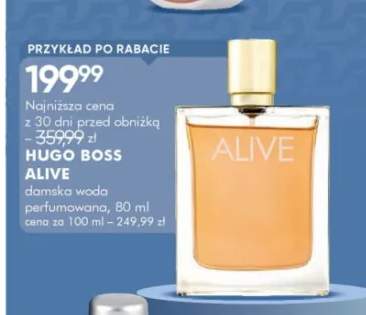 Woda perfumowana damska Hugo Boss Alive