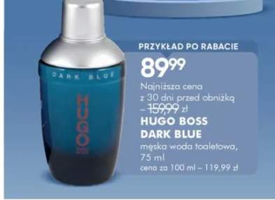 Woda toaletowa męska Hugo Boss Dark Blue