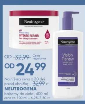 Balsam do ciała NEUTROGENA Visibly Renew