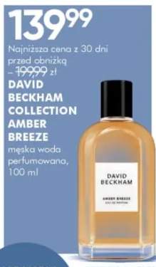 Męska woda perfumowana DAVID BECKHAM COLLECTION AMBER BREEZE