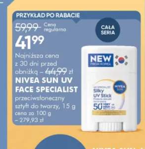 Przeciwsłoneczny sztyft do twarzy NIVEA SUN UV FACE SPECIALIST 15g