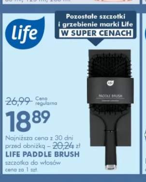 Szczotka do włosów LIFE PADDLE BRUSH
