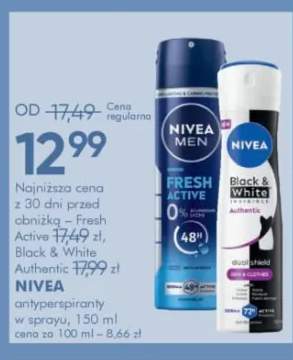Antyperspirant w sprayu NIVEA MEN Fresh Active