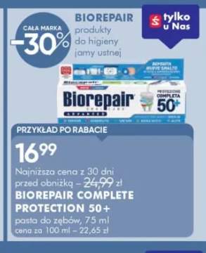 Pasta do zębów BIOREPAIR COMPLETE PROTECTION 50+