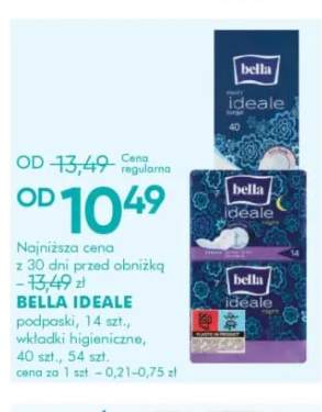 Wkładki higieniczne BELLA IDEALE