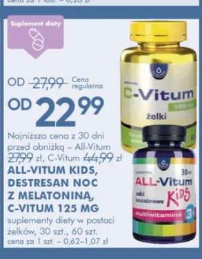 Suplement diety w postaci żelków ALL-VITUM KIDS